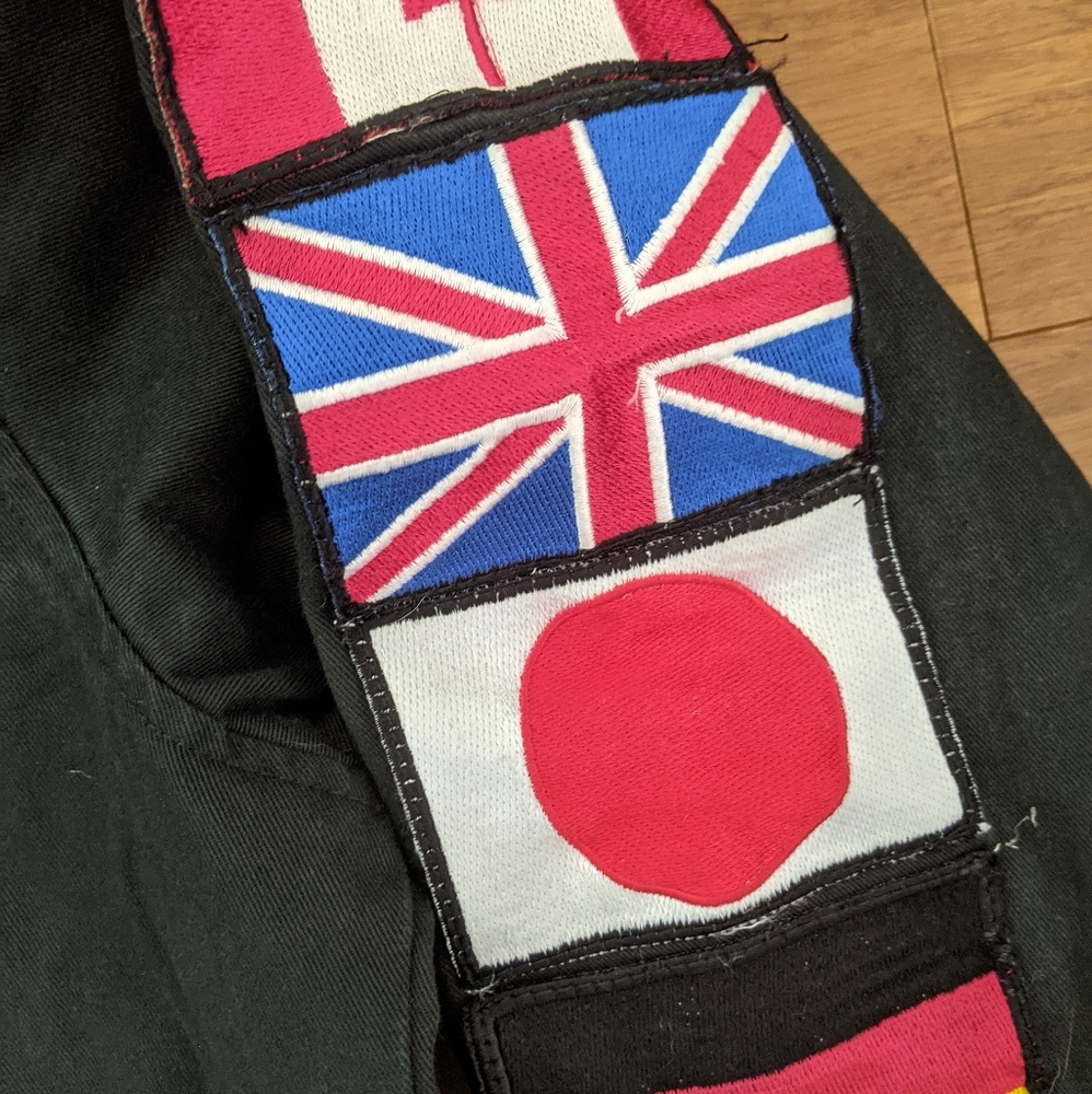 Ethik Worldwide Jacket with Hood and Flag Patches - Picture 5 of 8